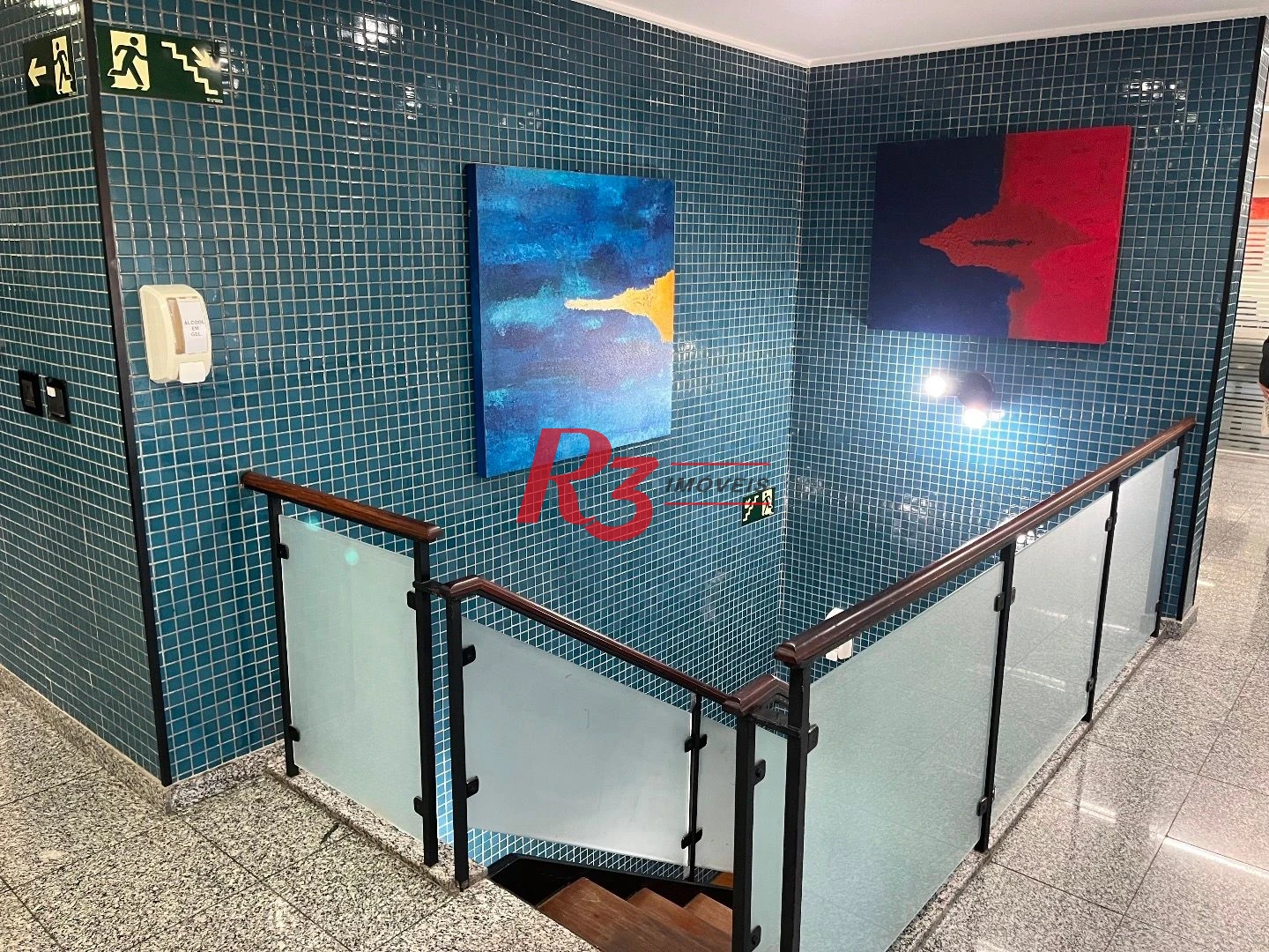Sala para alugar, 120 m² por R$ 4.500,00/mês - Centro - Santos/SP