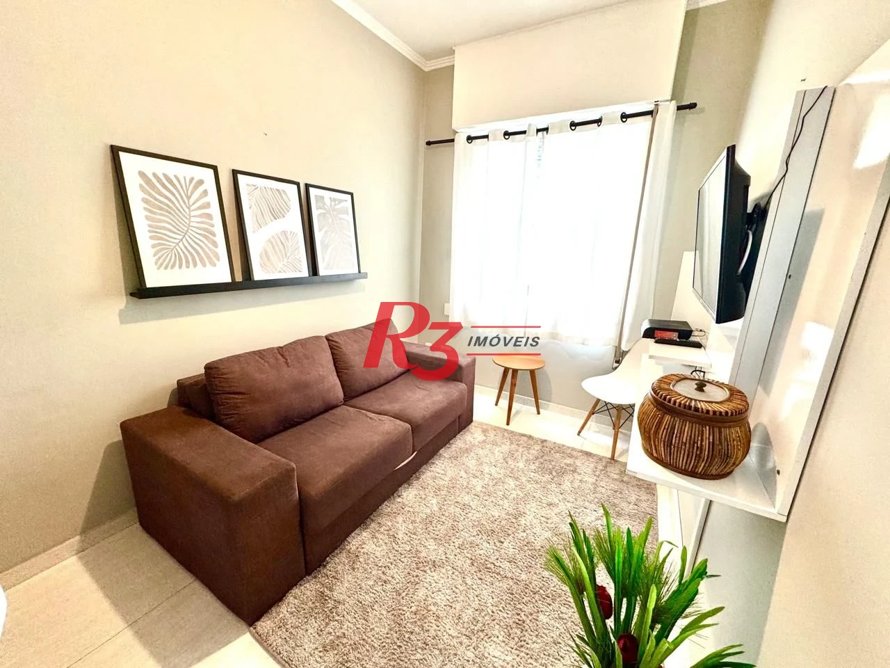 Apartamento à venda, 40 m² por R$ 390.000,00 - Aparecida - Santos/SP