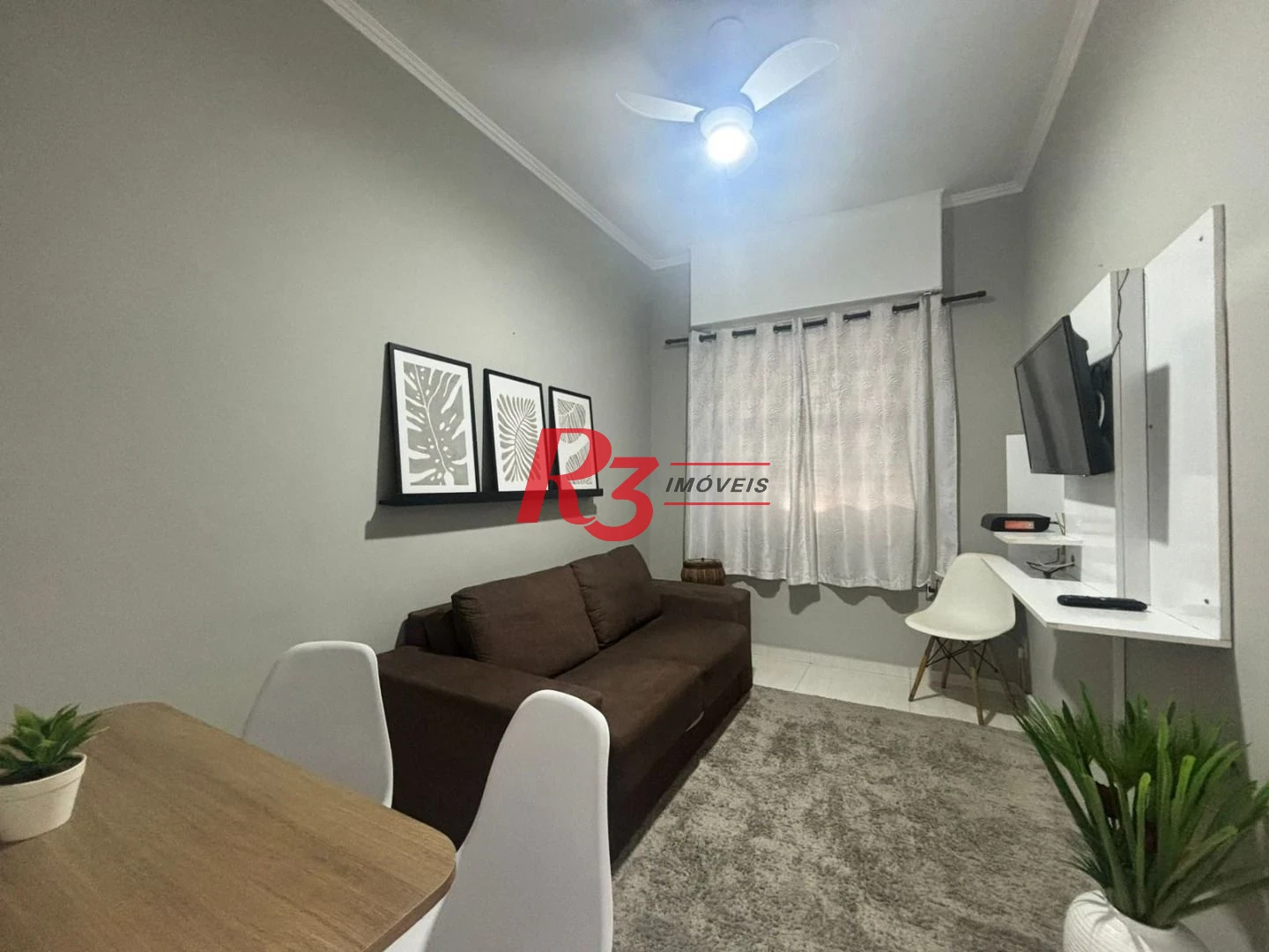 Apartamento à venda, 40 m² por R$ 390.000,00 - Aparecida - Santos/SP