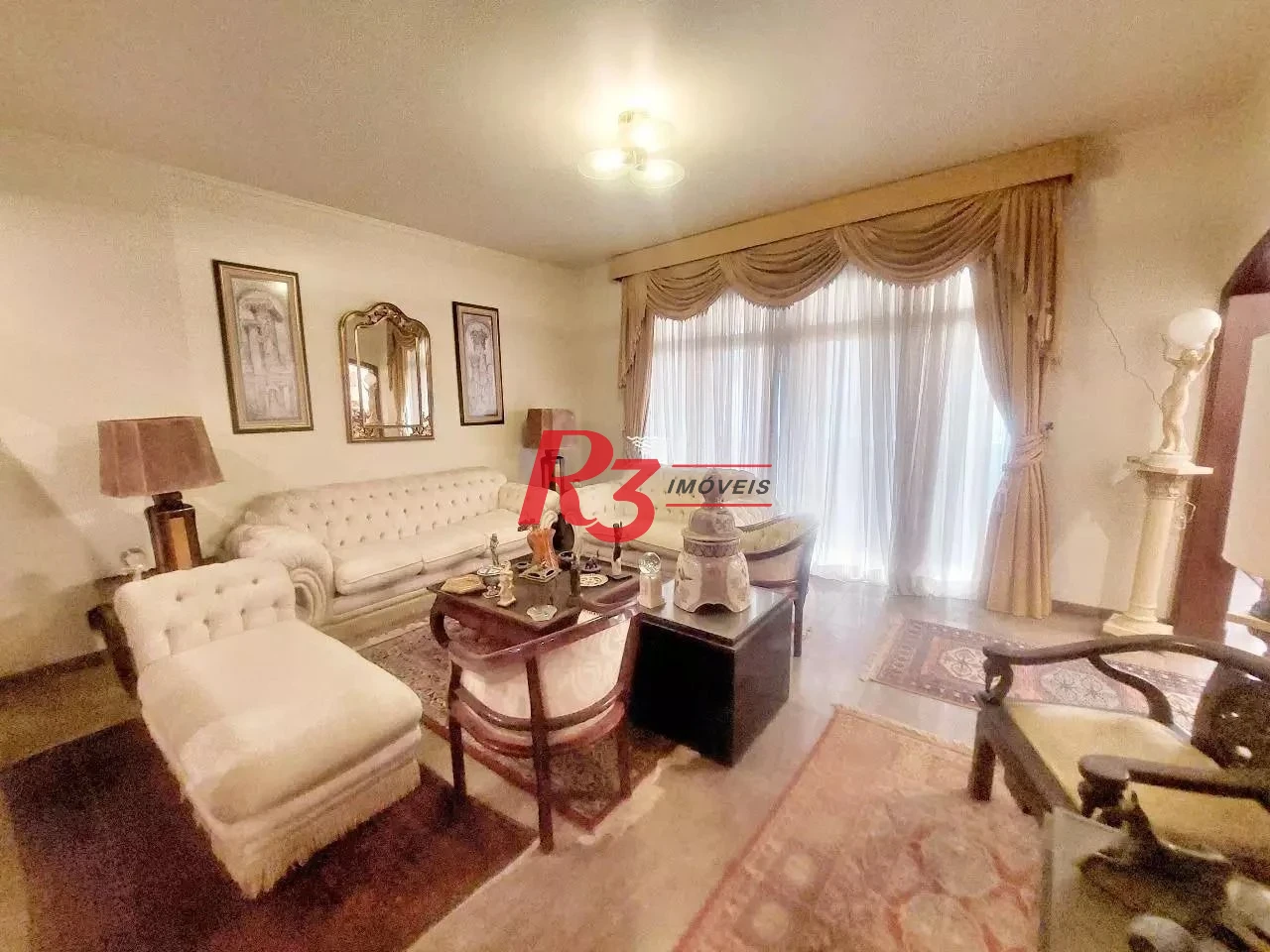 Apartamento com 3 dormitórios à venda, 261 m² por R$ 1.596.000,00 - Gonzaga - Santos/SP