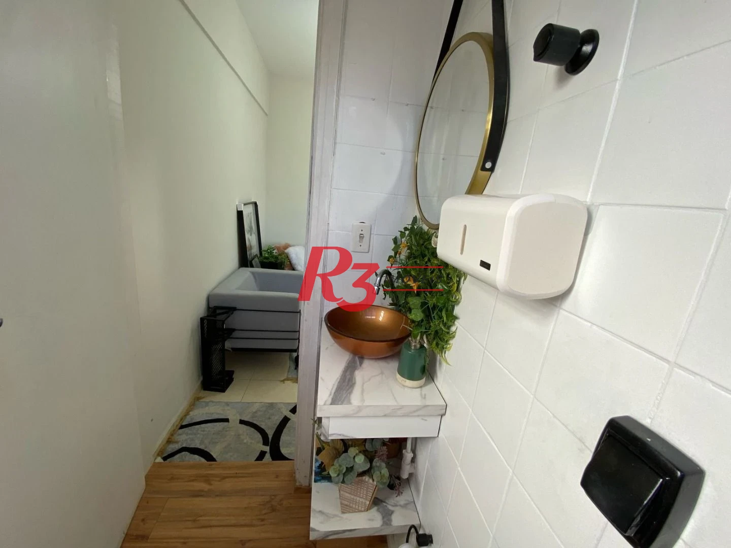 Sala à venda, 49 m² por R$ 300.000,00 - Macuco - Santos/SP