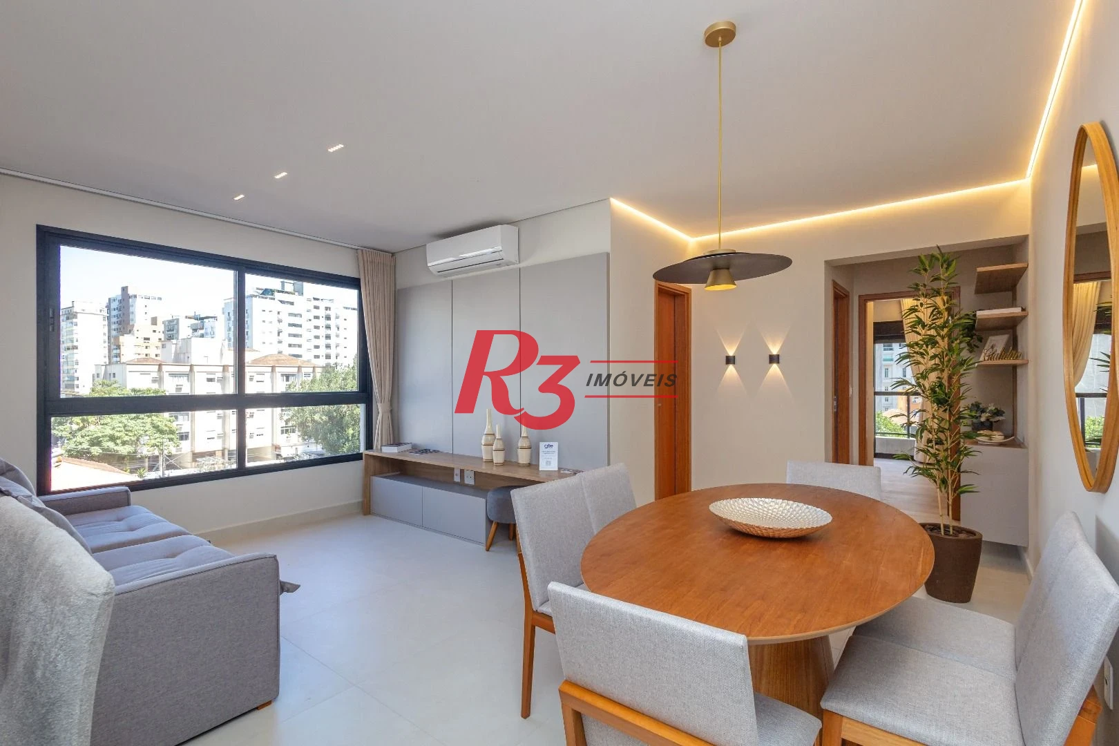 Apartamento à venda, 77 m² por R$ 1.122.000,00 - Aparecida - Santos/SP