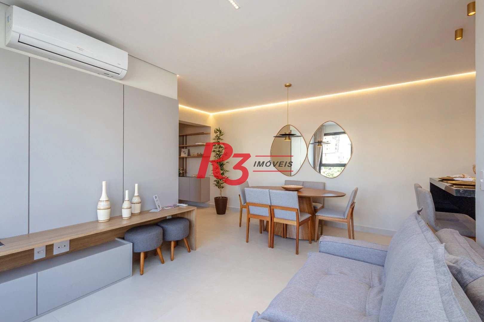 Apartamento à venda, 77 m² por R$ 1.122.000,00 - Aparecida - Santos/SP
