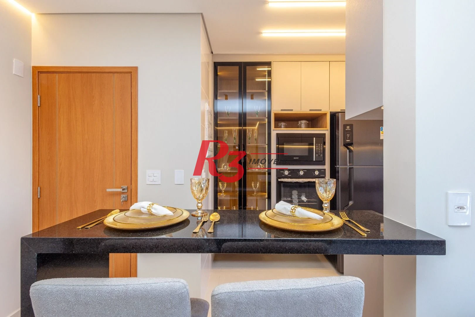 Apartamento à venda, 77 m² por R$ 1.122.000,00 - Aparecida - Santos/SP