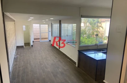 Sobrado com 2 dormitórios à venda, 240 m² por R$ 1.770.000,00 - Gonzaga - Santos/SP