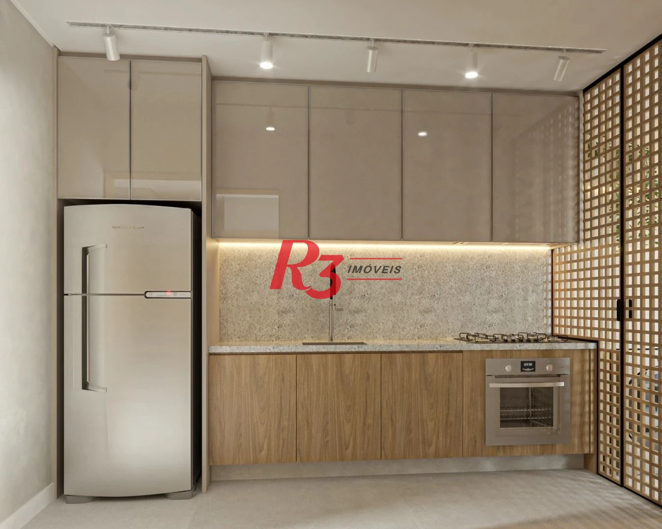 Apartamento à venda, 107 m² por R$ 1.520.000,00 - Boqueirão - Santos/SP