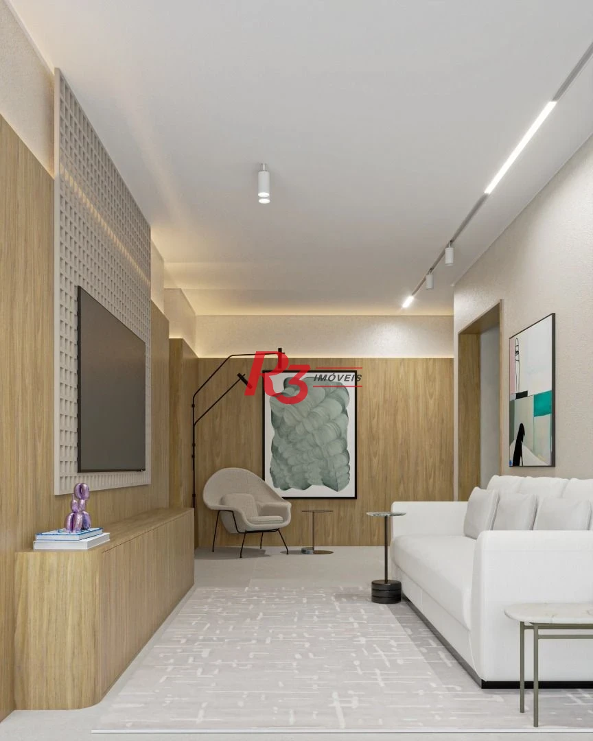 Apartamento à venda, 107 m² por R$ 1.520.000,00 - Boqueirão - Santos/SP