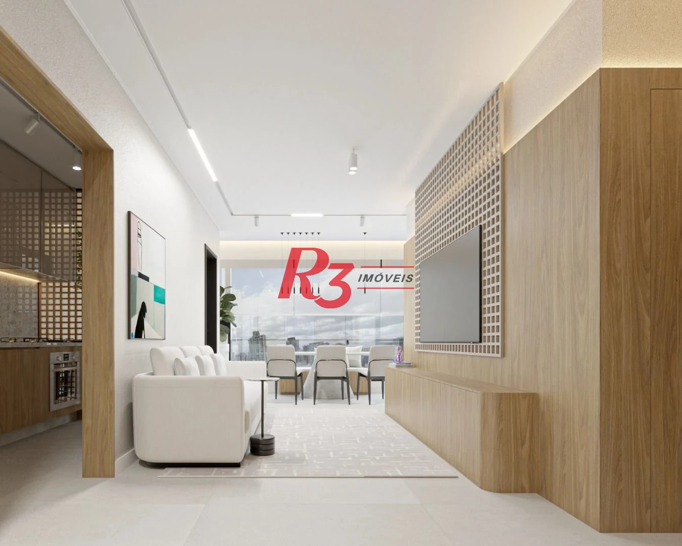 Apartamento à venda, 107 m² por R$ 1.520.000,00 - Boqueirão - Santos/SP