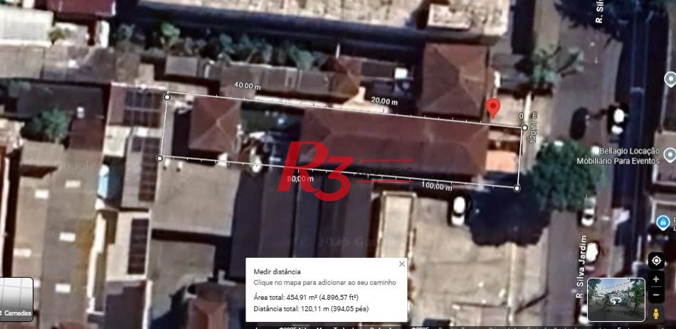 Terreno à venda, 306 m² por R$ 1.790.000,00 - Vila Matias - Santos/SP