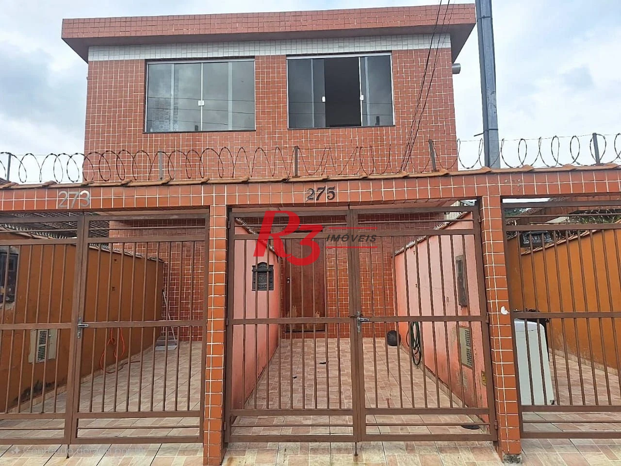 Casa à venda, 72 m² por R$ 270.000,00 - Chico de Paula - Santos/SP