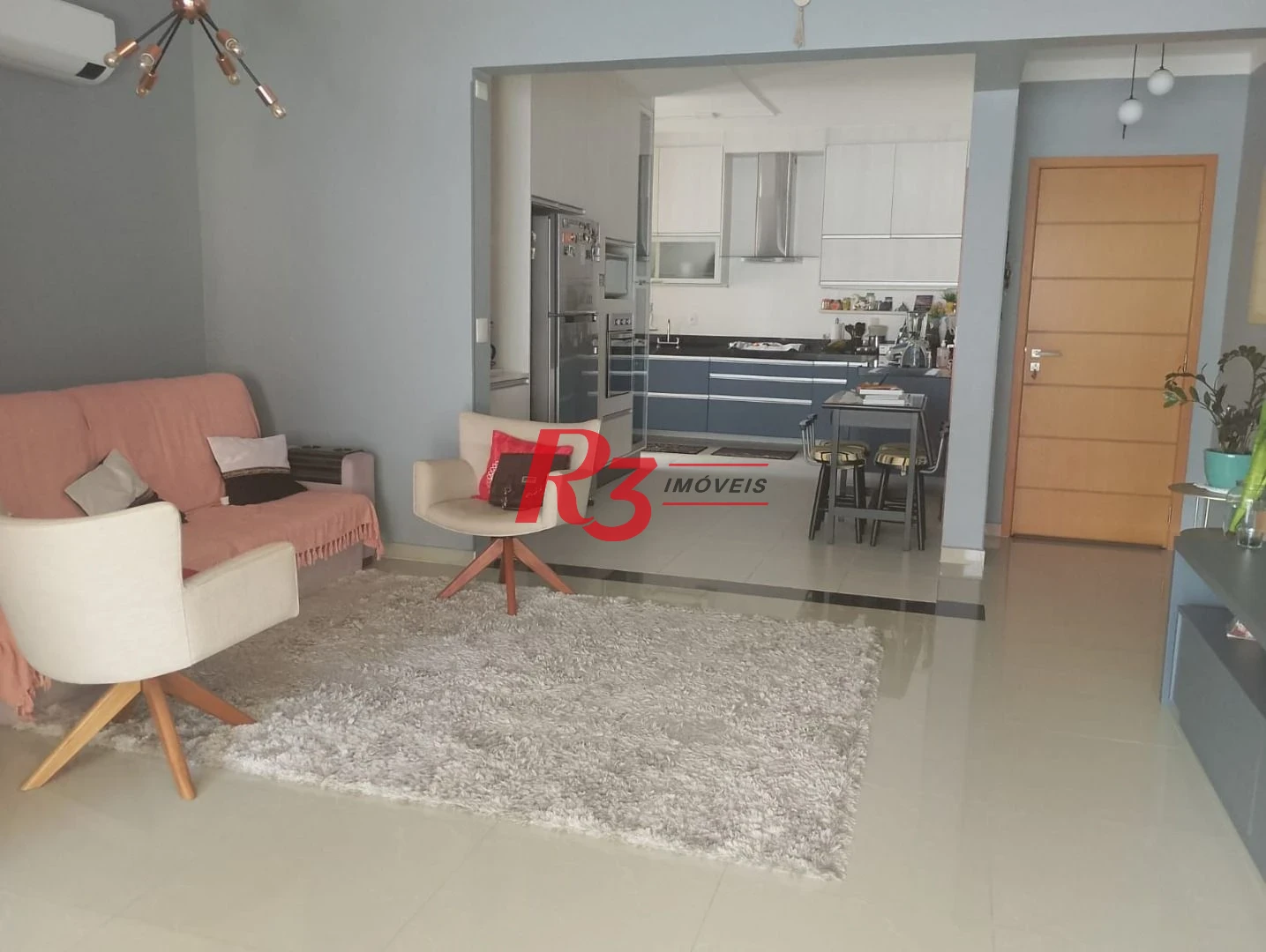Apartamento à venda, 128 m² por R$ 1.890.000,00 - Embaré - Santos/SP