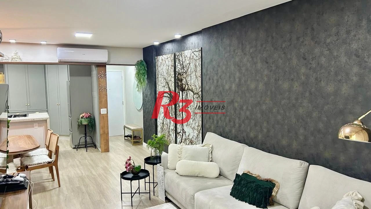 Apartamento à venda, 147 m² por R$ 1.000.000,00 - Gonzaga - Santos/SP