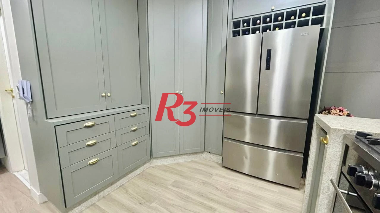 Apartamento à venda, 147 m² por R$ 1.000.000,00 - Gonzaga - Santos/SP
