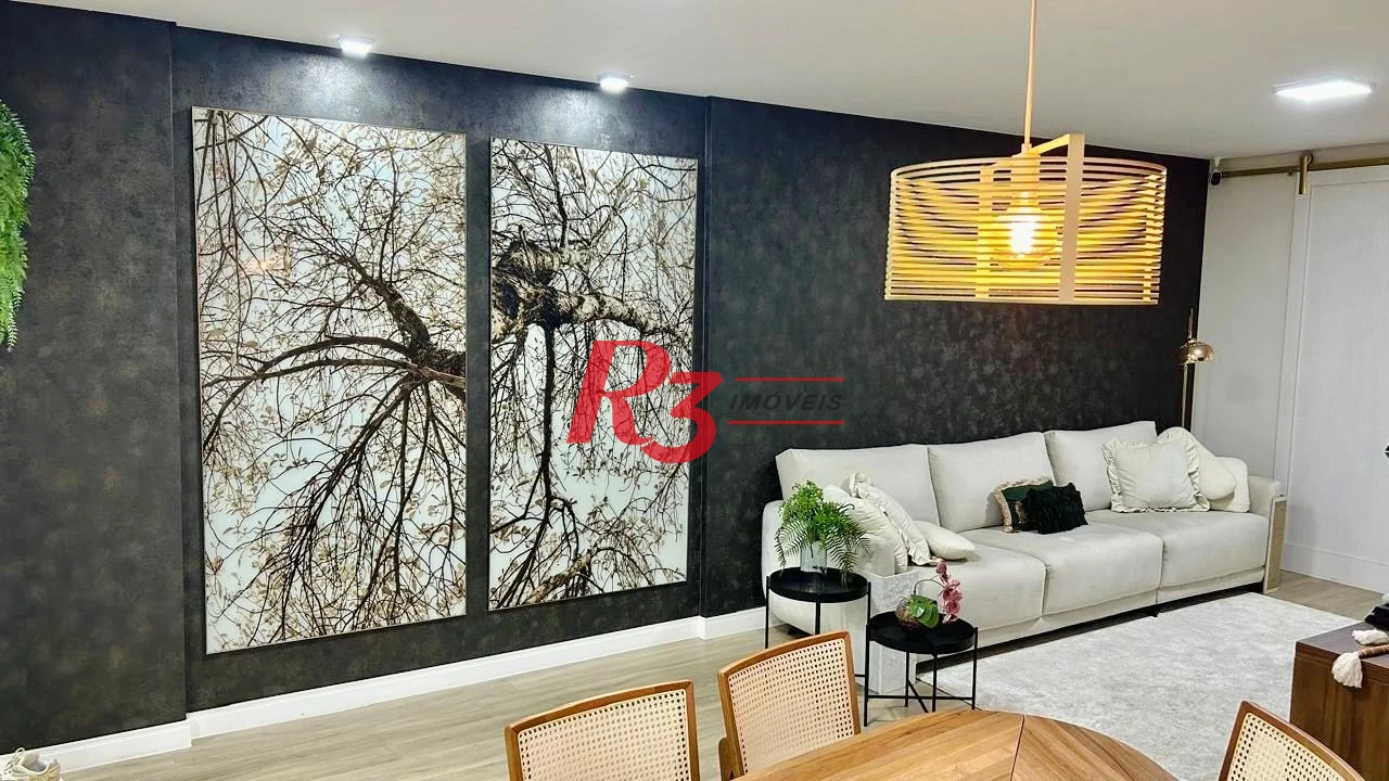 Apartamento à venda, 147 m² por R$ 1.000.000,00 - Gonzaga - Santos/SP