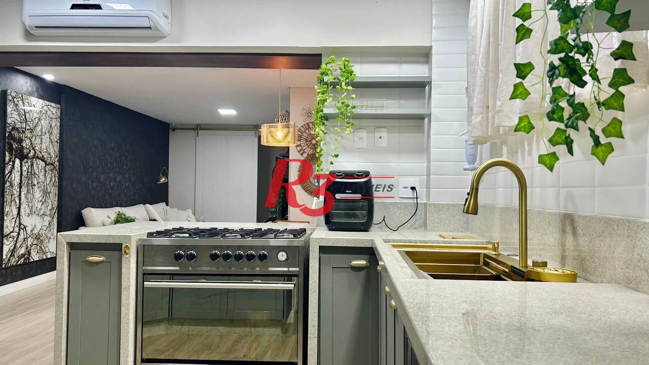 Apartamento à venda, 147 m² por R$ 1.000.000,00 - Gonzaga - Santos/SP