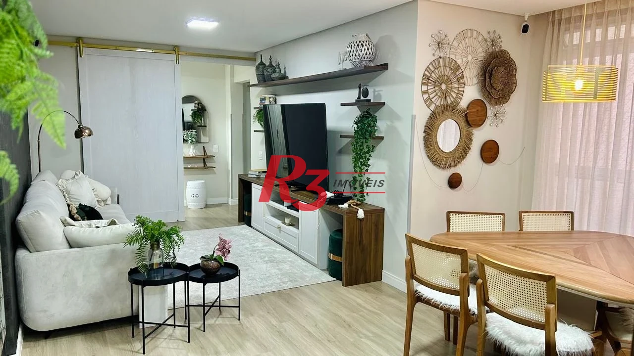 Apartamento à venda, 147 m² por R$ 1.000.000,00 - Gonzaga - Santos/SP