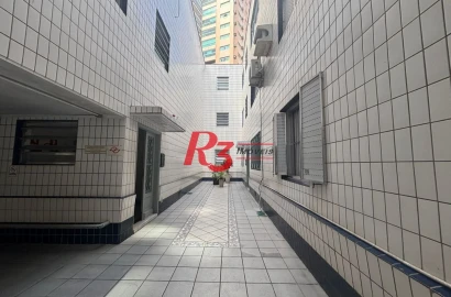 Apartamento com 2 dormitórios à venda, 65 m² por R$ 350.000,00 - Boqueirão - Santos/SP