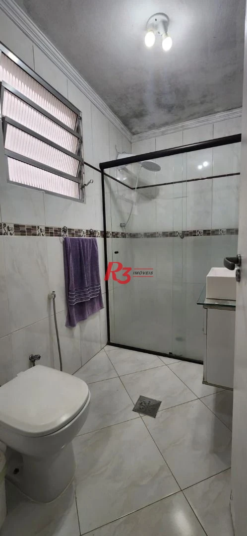 Apartamento com 2 dormitórios para alugar, 76 m² por R$ 3.000,02/mês - Campo Grande - Santos/SP