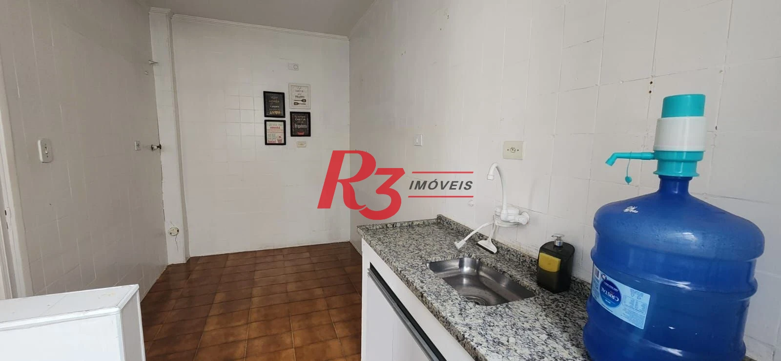Apartamento com 2 dormitórios para alugar, 76 m² por R$ 3.000,02/mês - Campo Grande - Santos/SP