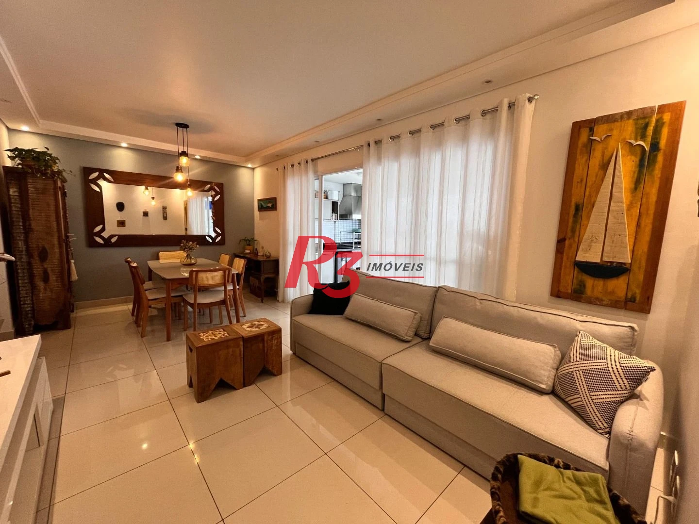 Apartamento com 3 dormitórios à venda, 111 m² por R$ 1.150.000,00 - Ponta da Praia - Santos/SP