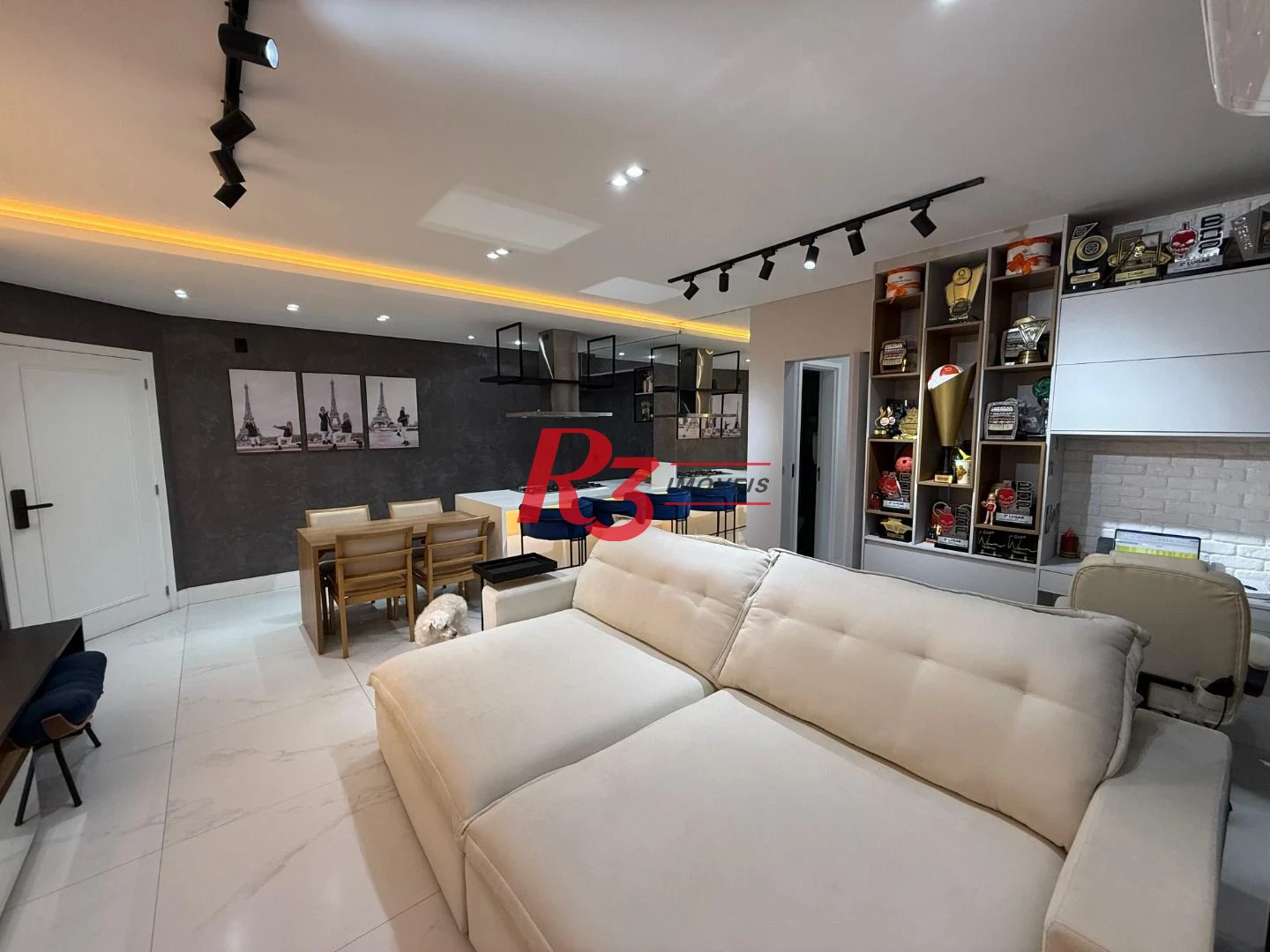Apartamento com 2 dormitórios à venda, 85 m² por R$ 960.000,00 - Marapé - Santos/SP