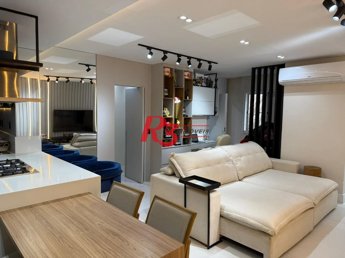 Apartamento com 2 dormitórios à venda, 85 m² por R$ 960.000,00 - Marapé - Santos/SP