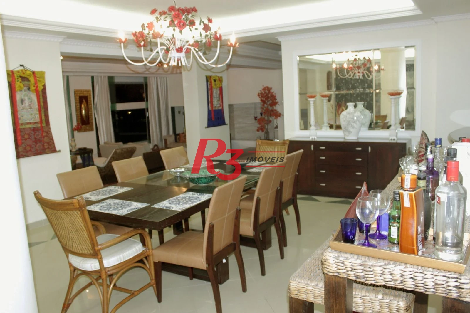 Apartamento Garden com 4 dormitórios à venda, 412 m² por R$ 1.800.000,00 - Morro do Maluf - Guarujá/SP