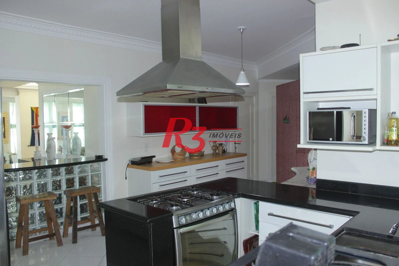 Apartamento Garden com 4 dormitórios à venda, 412 m² por R$ 1.800.000,00 - Morro do Maluf - Guarujá/SP