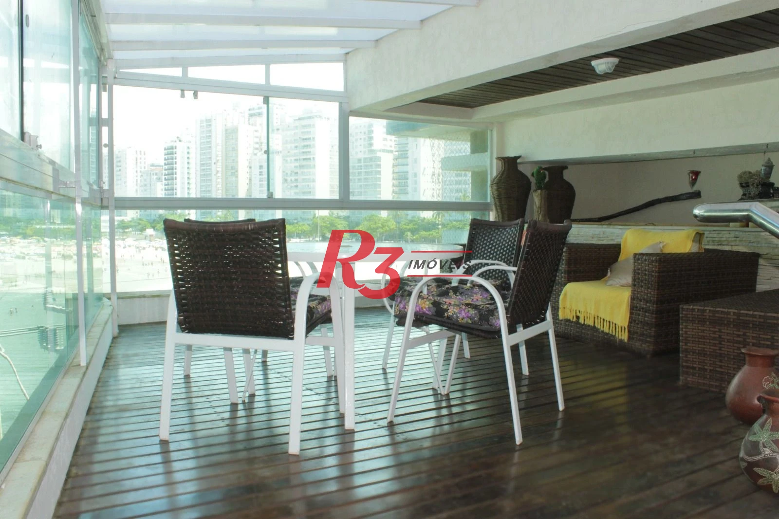 Apartamento Garden com 4 dormitórios à venda, 412 m² por R$ 1.800.000,00 - Morro do Maluf - Guarujá/SP