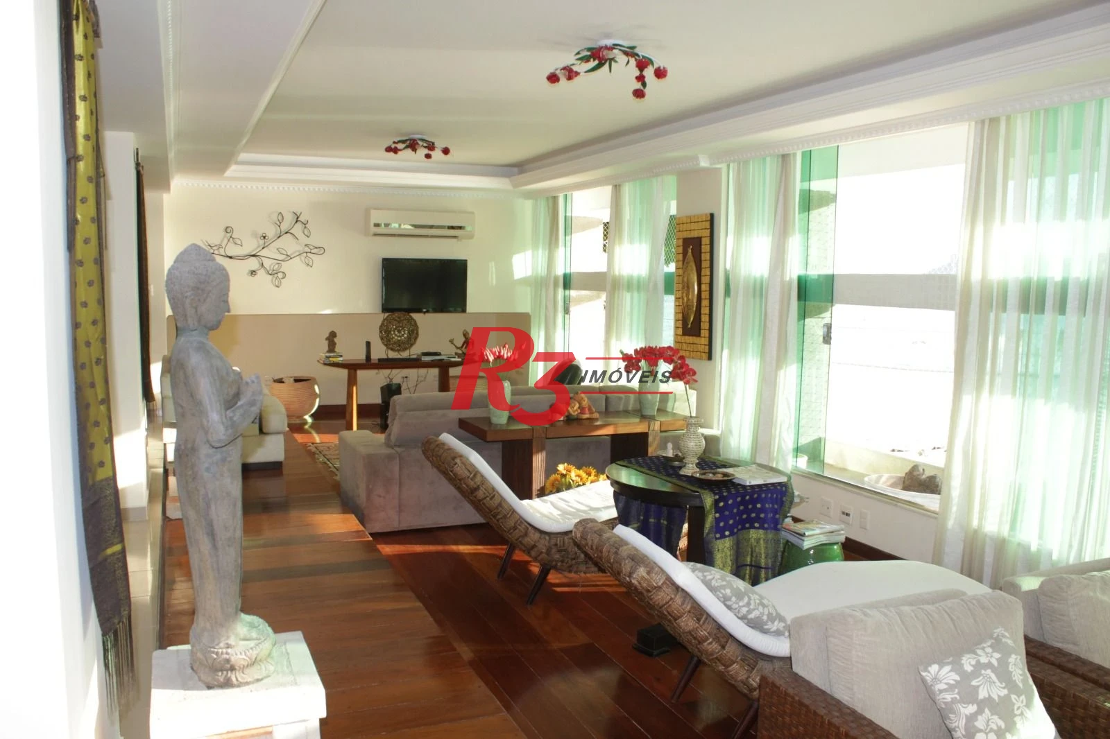 Apartamento Garden com 4 dormitórios à venda, 412 m² por R$ 1.800.000,00 - Morro do Maluf - Guarujá/SP