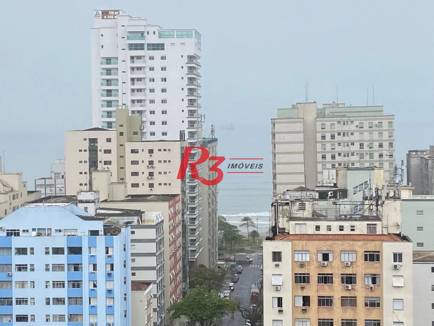 Apartamento com 3 dormitórios à venda, 185 m² por R$ 2.350.000,00 - Aparecida - Santos/SP