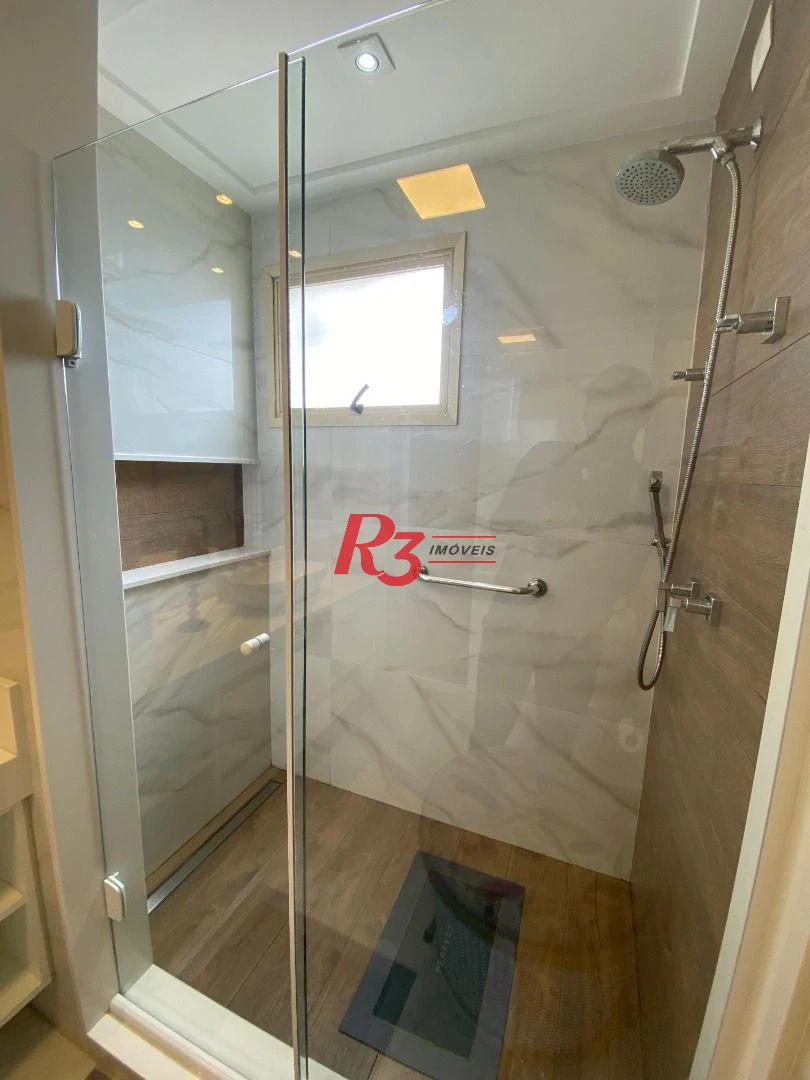 Apartamento com 3 dormitórios à venda, 185 m² por R$ 2.350.000,00 - Aparecida - Santos/SP