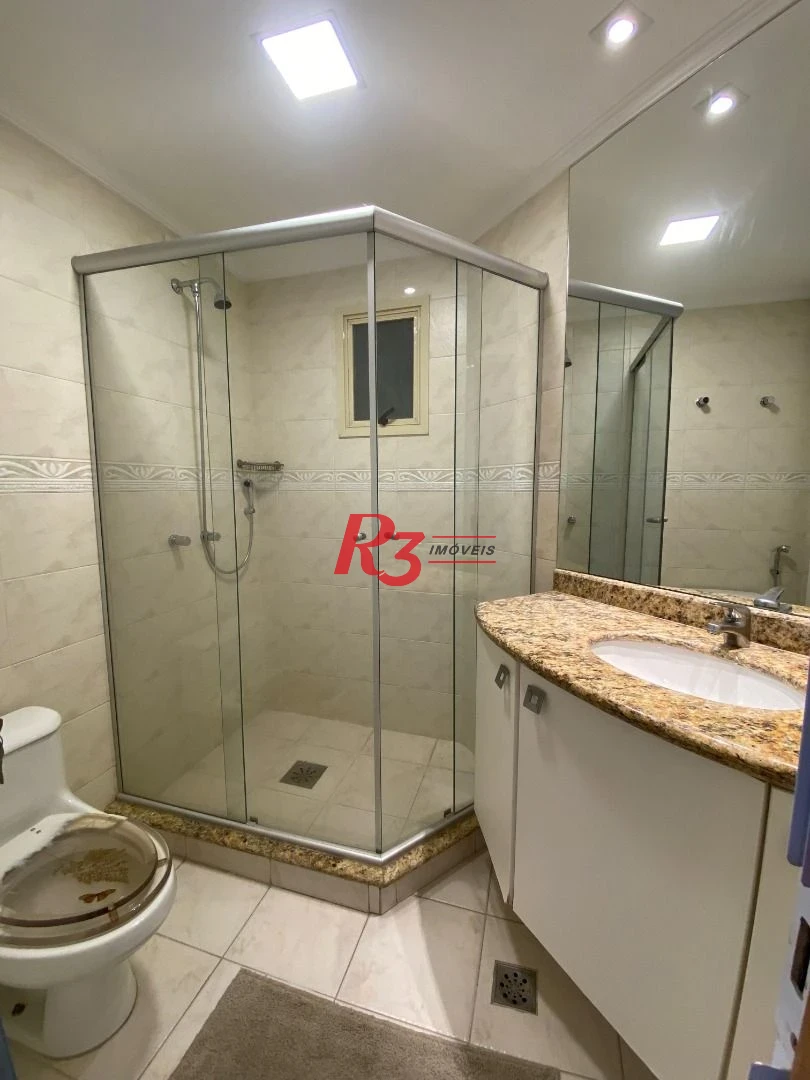 Apartamento com 3 dormitórios à venda, 185 m² por R$ 2.350.000,00 - Aparecida - Santos/SP