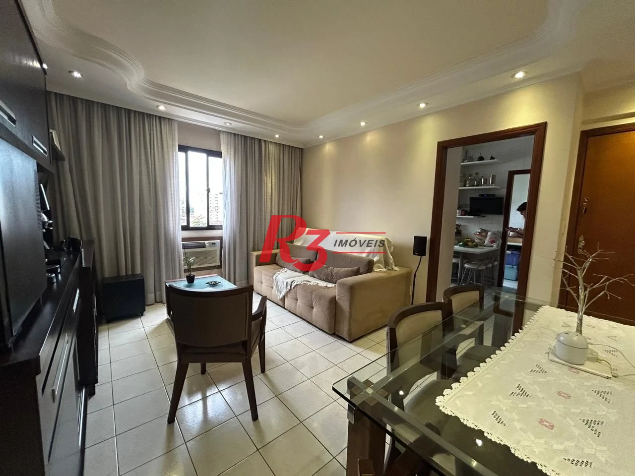 Apartamento à venda, 77 m² por R$ 610.000,00 - Embaré - Santos/SP