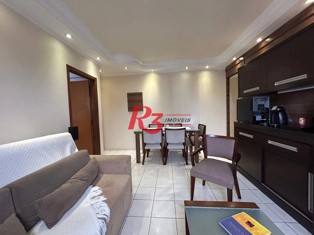 Apartamento à venda, 77 m² por R$ 610.000,00 - Embaré - Santos/SP