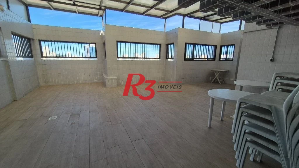 Apartamento com 2 dormitórios à venda, 72 m² por R$ 640.000,00 - Embaré - Santos/SP