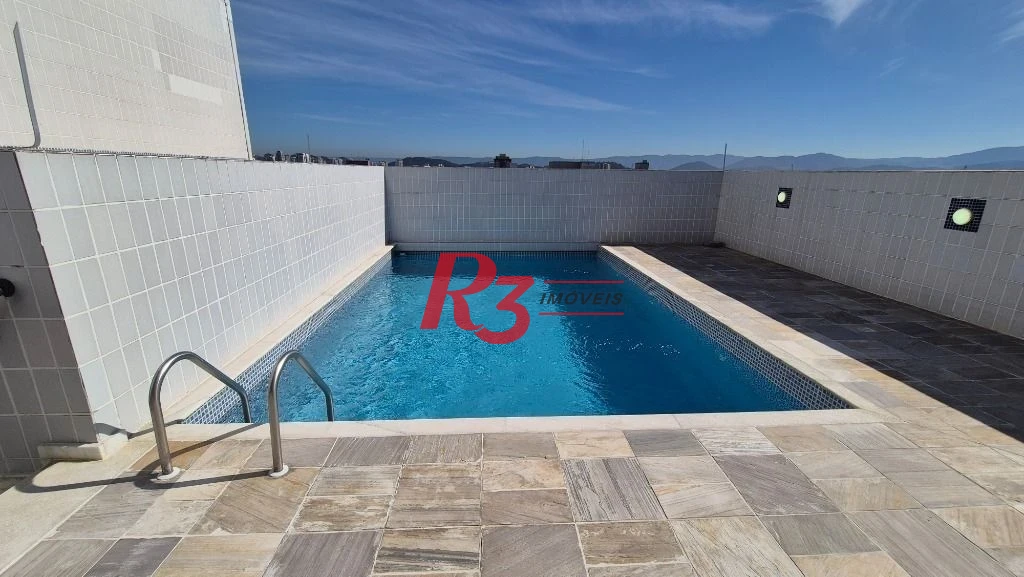 Apartamento com 2 dormitórios à venda, 72 m² por R$ 640.000,00 - Embaré - Santos/SP