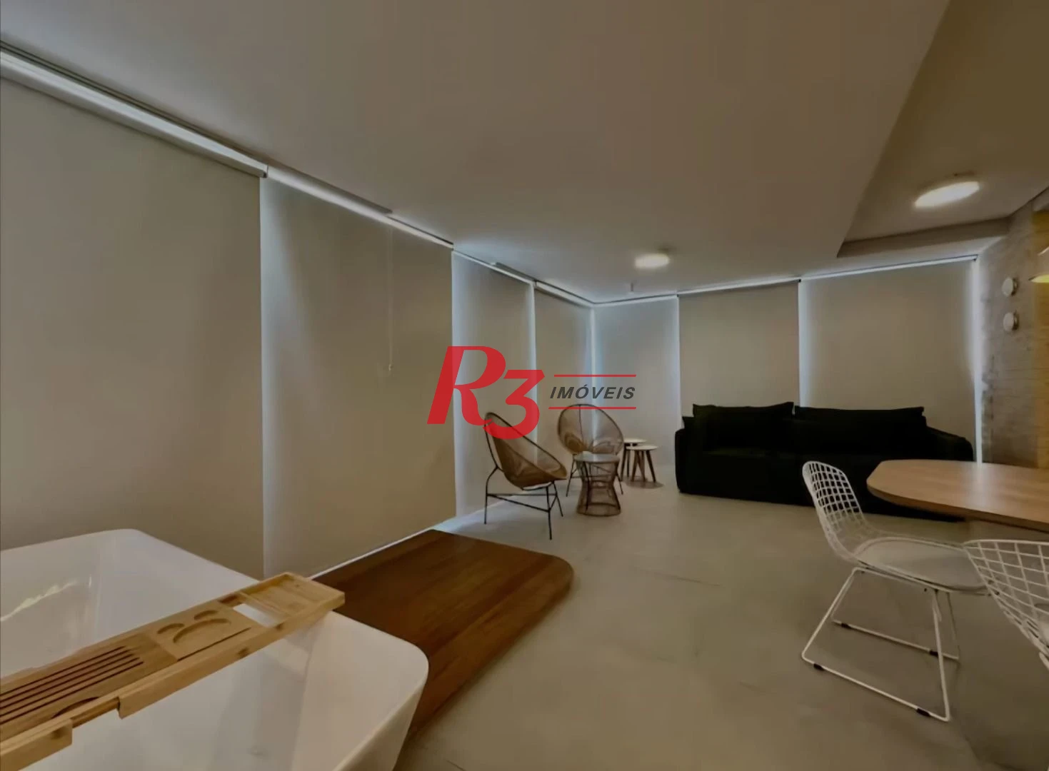 Apartamento com 1 dormitório à venda, 52 m² por R$ 1.200.000,00 - Gonzaga - Santos/SP