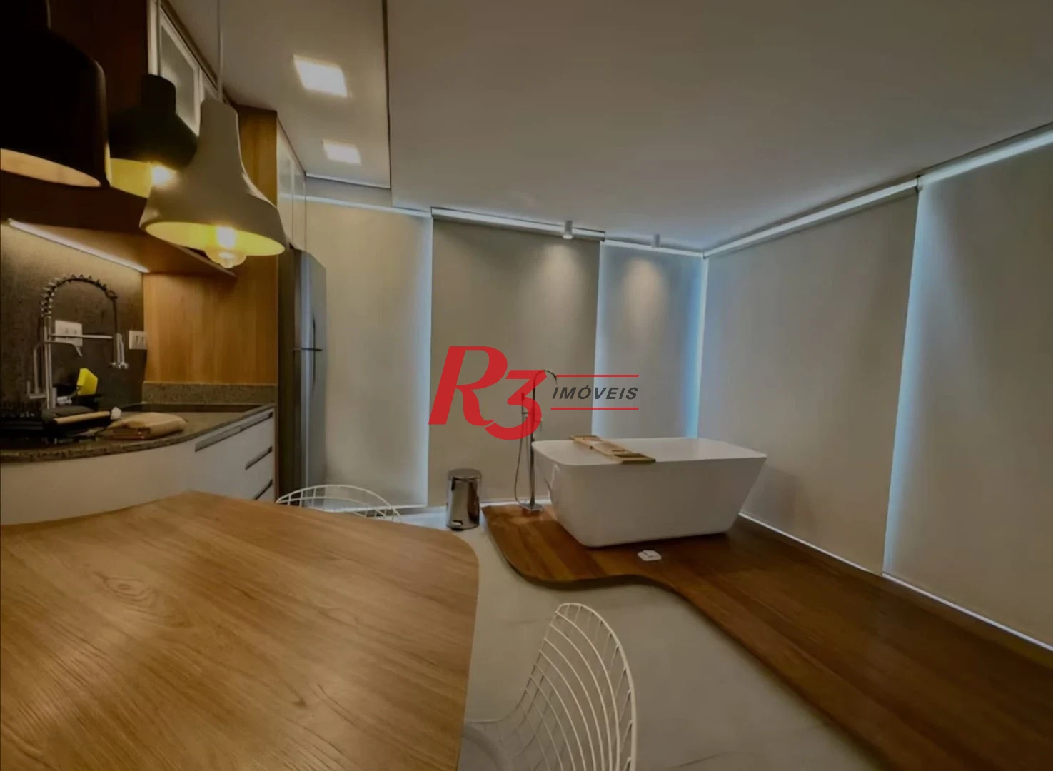 Apartamento com 1 dormitório à venda, 52 m² por R$ 1.200.000,00 - Gonzaga - Santos/SP