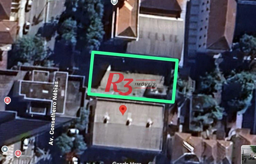 Terreno à venda, 589 m² por R$ 3.650.000,00 - Encruzilhada - Santos/SP