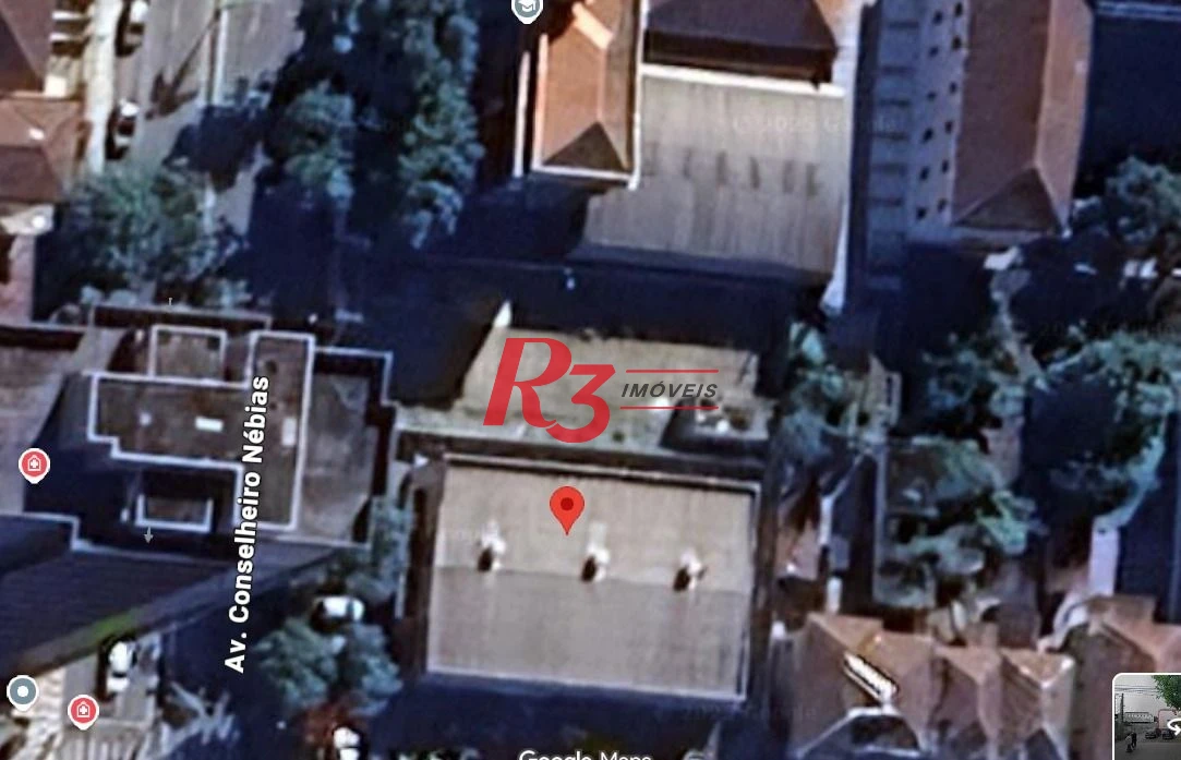 Terreno à venda, 589 m² por R$ 3.650.000,00 - Encruzilhada - Santos/SP