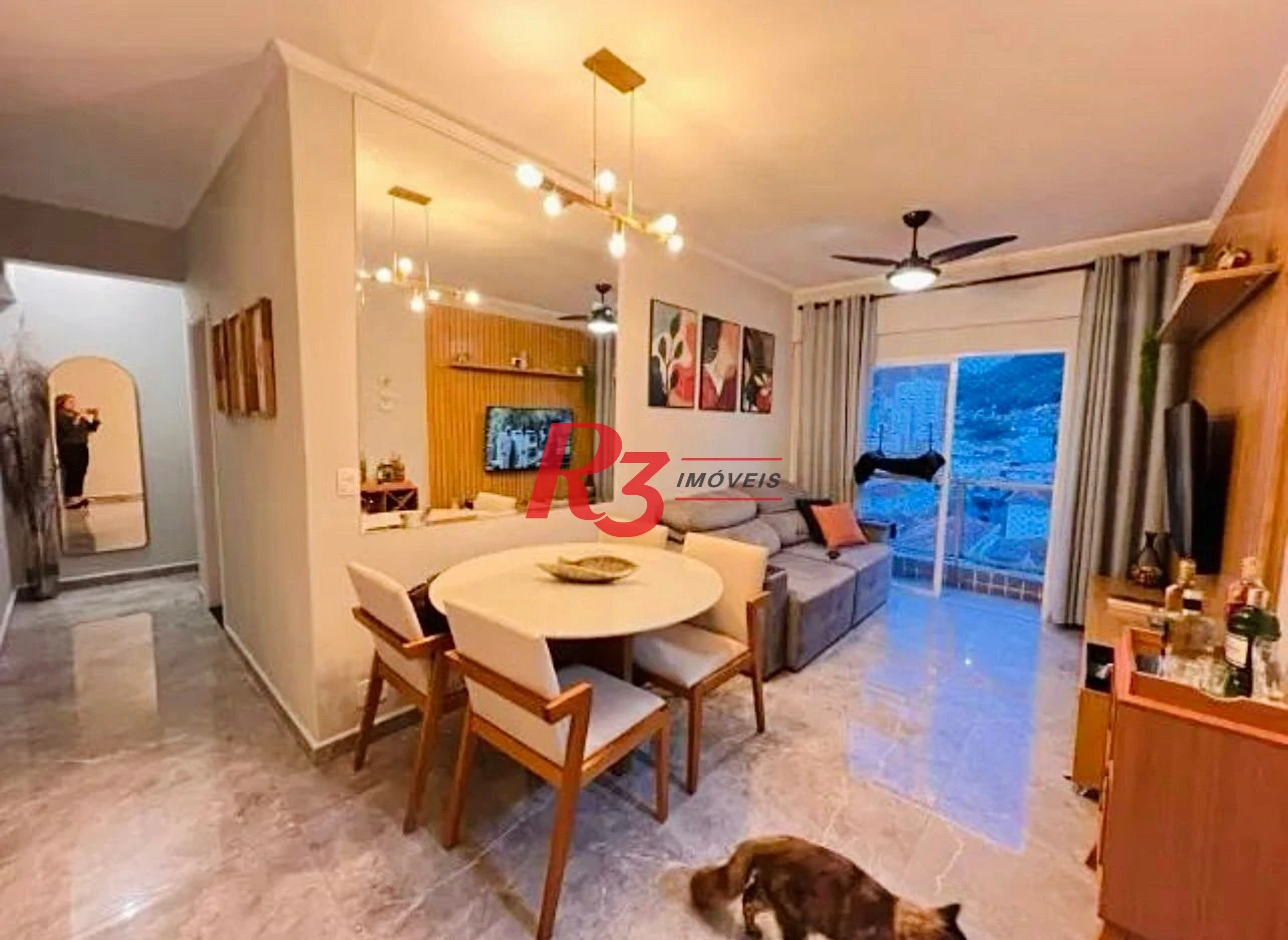 Apartamento à venda, 68 m² por R$ 545.000,00 - Vila Belmiro - Santos/SP