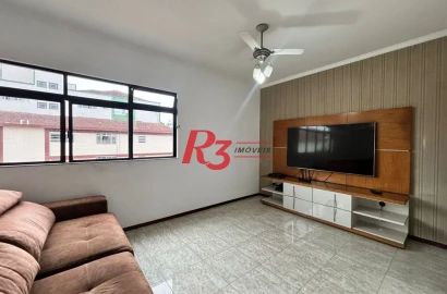 Apartamento à venda, 114 m² por R$ 698.000,00 - Embaré - Santos/SP