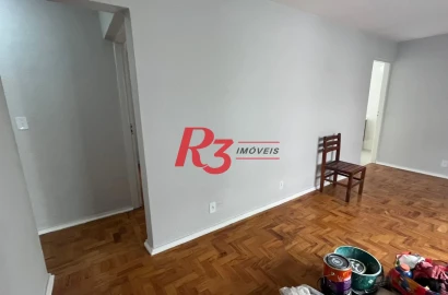 Apartamento com 3 dormitórios à venda, 72 m² por R$ 350.000,00 - Aparecida - Santos/SP