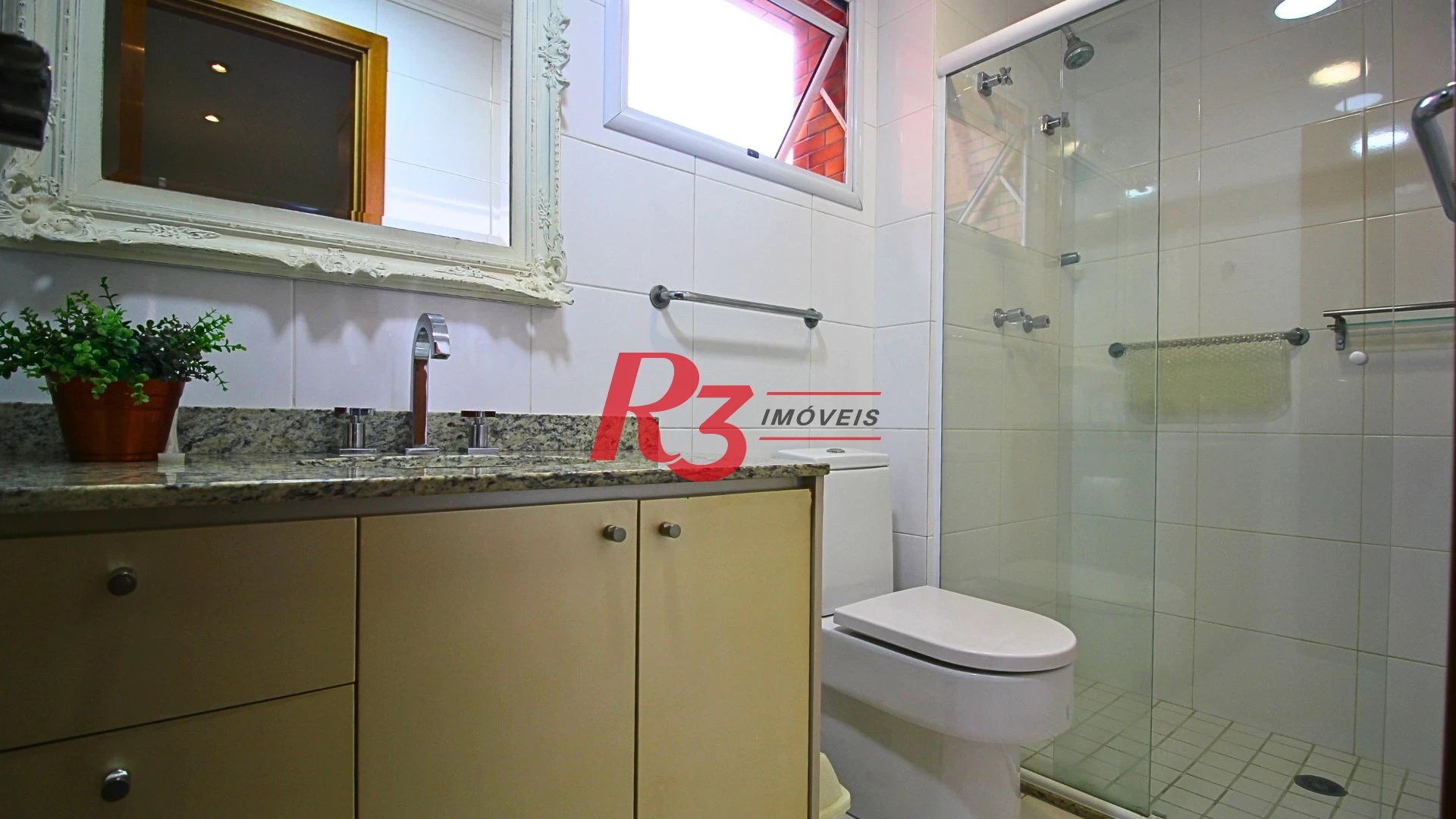 Apartamento à venda, 91 m² por R$ 1.250.000,00 - Gonzaga - Santos/SP