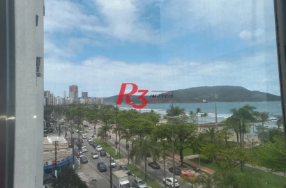 Apartamento com 2 dormitórios à venda, 53 m² por R$ 345.000,00 - Embaré - Santos/SP