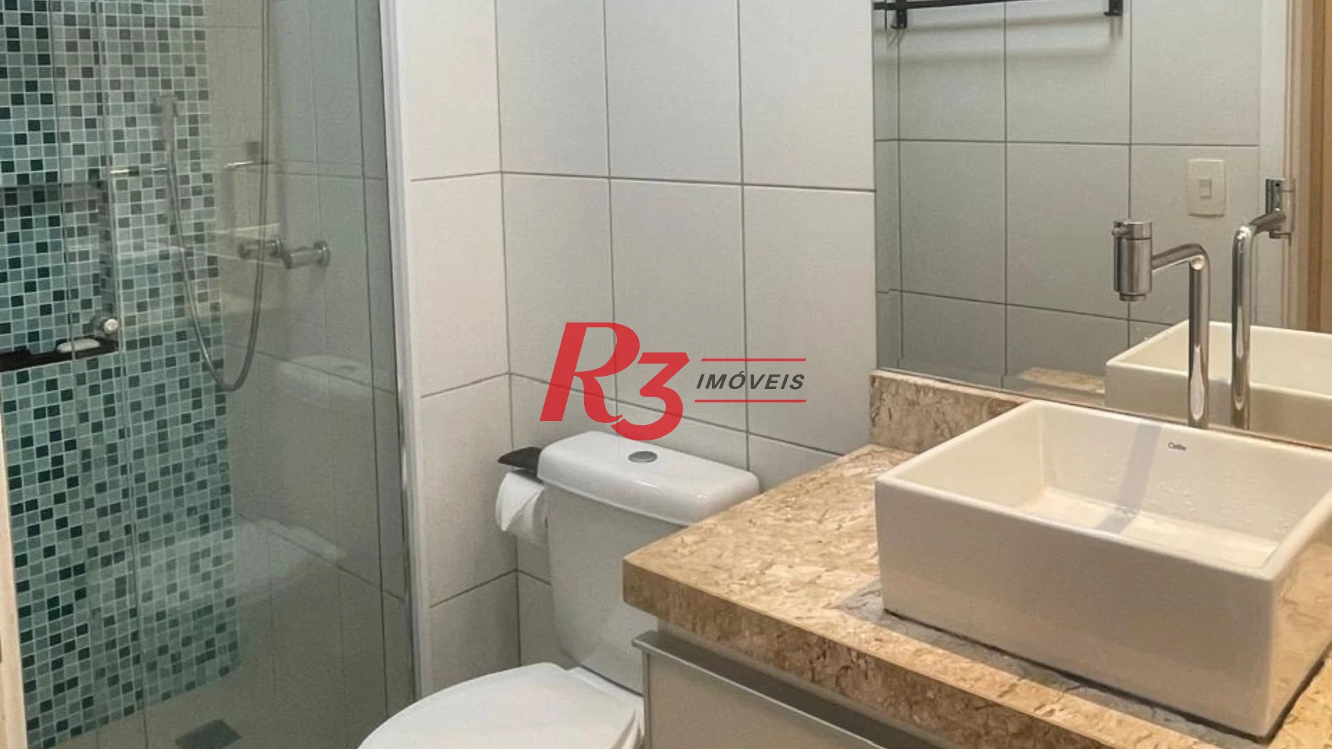 Apartamento à venda, 92 m² por R$ 920.000,00 - Encruzilhada - Santos/SP