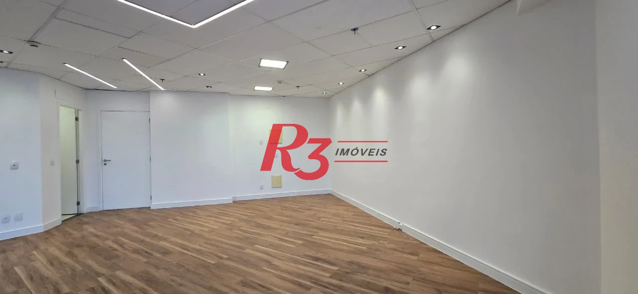 Sala para alugar, 150 m² por R$ 9.000,00/mês - Valongo - Santos/SP