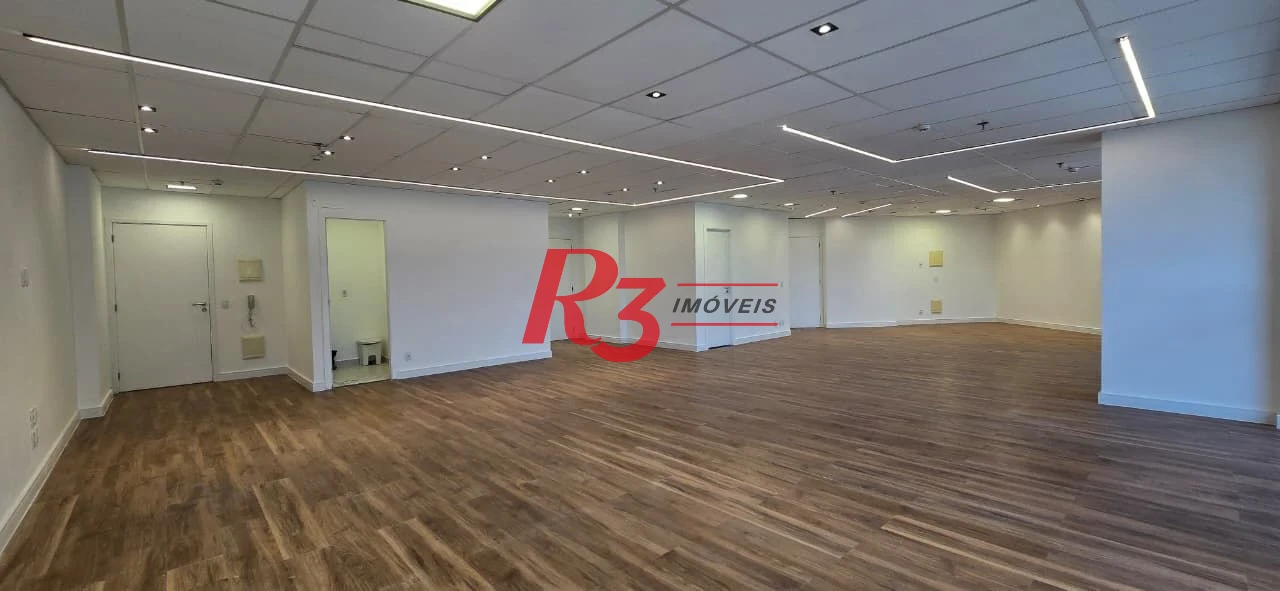 Sala para alugar, 150 m² por R$ 9.000,00/mês - Valongo - Santos/SP