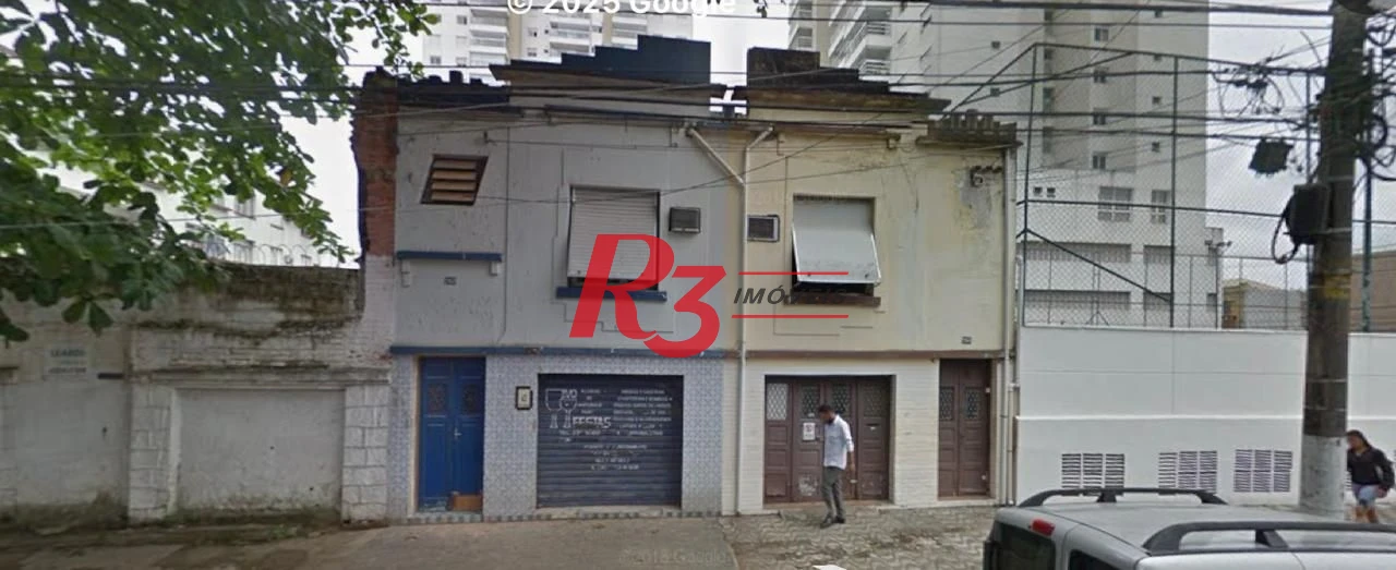 Terreno à venda, 200 m² por R$ 500.000,00 - Vila Mathias - Santos/SP